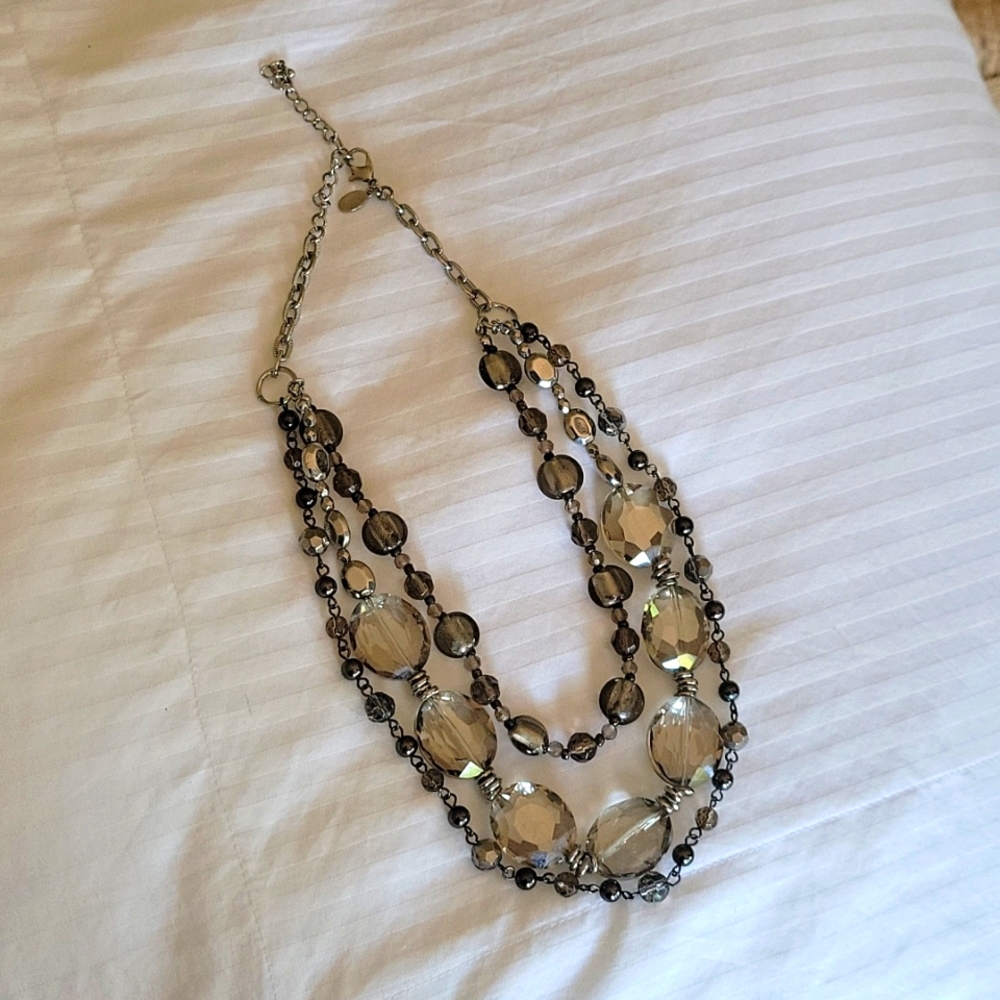 Beautiful Multi-Strand Amber Necklace